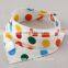 2016 Hot Sale Multi styles Cartoon baby bibs bandana organic