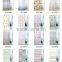 Grey color Polyester print fabric bathroom shower curtain panel