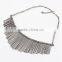 Antique Gold Silver Plated Gun Black Plated Choker Collar Vintage Statement Necklace Women Fashion Necklaces for Women 2014