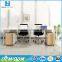 Office partition workstation staff desk with mobile drawers