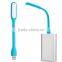 Mini USB LED Bed Head Reading Light Flexib Led Strip Light Usb Warning Light For Bank Power Notebook