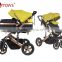 Baby Stroller China Products Brake System Baby Buggy Prams High Landscape 3 in 1 Beautiful Good Removable Folding Cot