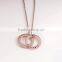 Custom size engraved circle pendant meaning design