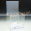 acrylic donation box suppliers acrylic box display acrylic box with hinged lid