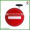 traffic road block signs with solar power/aluminum reflective warning signs