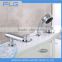 High Quality Product FLG411 Lead Free Chrome Finished Cold&Hot Water 4 PCS Bathtub Shower 4 Holes Faucet set