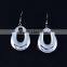 Fashion Exaggerated Big Gold Bamboo Hoop Earrings Personalized, Simple Gold Earring Designs For Women