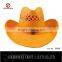 supplier Wholesale Western Cowboy Lala grass Straw Hats Orange color