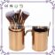 12pcs naked 2 makeup brush coffee color synthetic hair naked brush set
