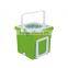 Kawachi Folding 360 Easy Spin Square Mop Bucket