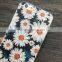 Daisy marble case for iphone 7 plus 3D case,CREATIVE TPU case for iphone7 3D COVER chrysanthemum Case