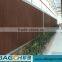 Evaporative water cooling pad for poultry