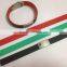 2016 Hot custom personalised silicone id wristbands for cyclists