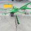 2015 hot sale rotary hayrake used for farm straw collection