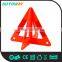 Plastic Traffic Safety Emergency Foldable Warning Triangle Labels