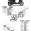 OEM Jog50 motorcycle spare parts