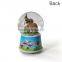 Resin musical custom made snow globe