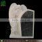 Hand Carved White Marble Angel Tombstone for Sale
