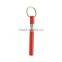 Colorful promotional mini pen plastic ball pen with metal ring