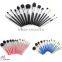 15pcs cheap good quality complete makeup set brushes