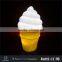 Children gadgets lamp light lovely soft ice cream LED lamp for kids