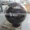 Outdoor large steel wood burning firepit with high temrature painted