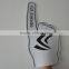 white big cheering hand gloves with logo print