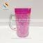 Summer Promotion plastic freeze mug double wall