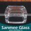 High Quality Square Glass Ashtray Outdoor Designer Ashtray