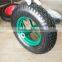 4.00-8 top sales high quality popular rubber coated wheel