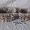 Decorative Moss and Sisal flower pot with handle Material Moss,sisal, grass,cornhusk