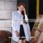 winter warm new hot style fashion charming lady faux fur vest woman dress