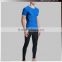 Short Sleeve & Long Pants Compression Running Clothing Sports Gym Wear Skin Underwear