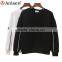 made in china  round collar white black men hoodie