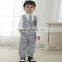 2016 England style gentleman 5pcs suit of baby boy' clothes set,long sleeveless clothes set