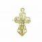 Gold Plated Filigree Cross Pendant