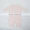 Baby girl pink romper baby long sleeve knit romper