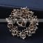 zm53214a Christmas wreath crystal brooch moq 10 pieces Christmas gift brooches