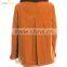 Fur Collar Ladies Plaid Winter Cashmere Wool Coat