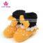 wholesale love baby crochet baby booties kids winter shoes with bow LBS20151223-35