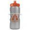 USA Made 22 oz Tritan Metalike Sports Bottle With Push And Pull Lid - metallic colors, BPA/BPS-free and comes with your logo