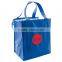Thermal Insulated Grocery Tote Bag - has zipper closure, thermal insulation, black bottom board and comes with your logo.