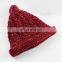 Qianzun embroidered knitted beanie hat bonnet