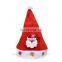 2016 Fashionable Custom Christmas Santa Hat In Red