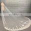 2017 Wholesale Latest Wholesale Lace Applique 1 Layers Long Cathedral Wedding Veil