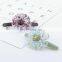 Customize Classic Simple Gold Stripe Color Series Acrylic Hair Barrettes For Long Hair