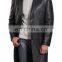 Long men Leather Coat/ Leather Coat/ Fashion Men's leather coats