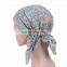Western Style Full Cotton Printed Pirate Cap Hat Scarf Winter