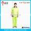 Maiyu New design pvc polyester/pvc 2pc yellow rain suit