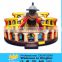 Moto inflatable sliding obstacle playground